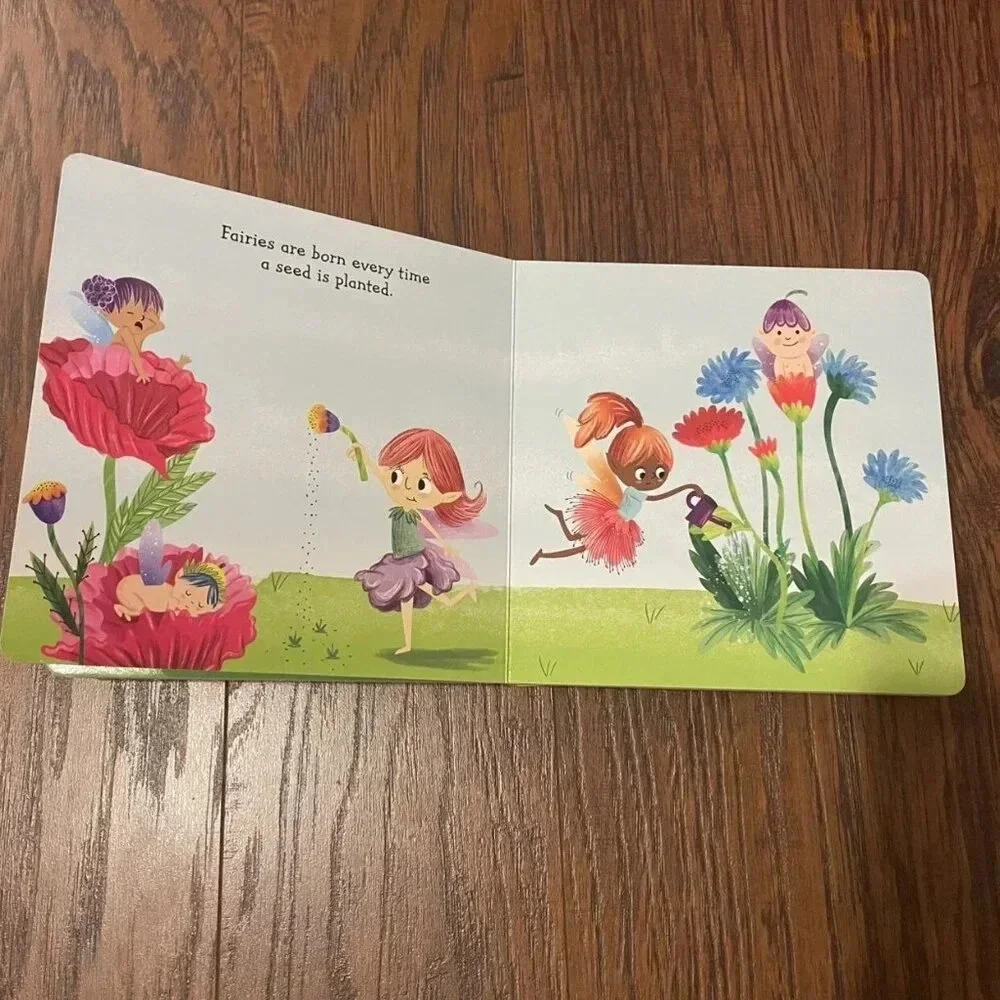 Fairies Are Real Board Book, Toddler Girl Baby Girl